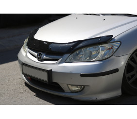 Дефлектор капоту (EuroCap) для Honda Civic Sedan VII 2001-2006 рр