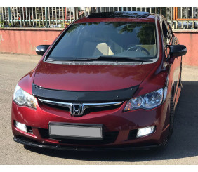 Дефлектор капоту (EuroCap) для Honda Civic Sedan VIII 2006-2011 рр