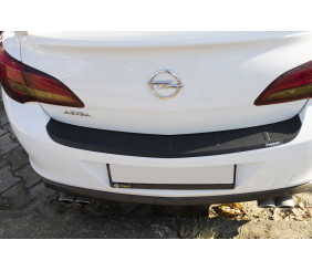 Накладка на задній бампер EuroCap (Sedan, ABS) для Opel Astra J 2009-2015 рр