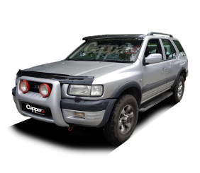 Козирок на лобове скло (чорний глянець, 5мм) для Opel Frontera 1991-1998 рр