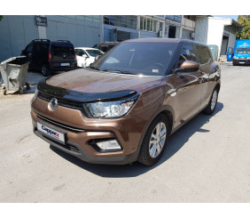 Дефлектор капоту (EuroCap) для SsangYong Tivoli 2015- рр