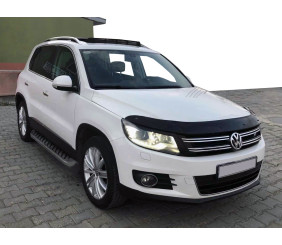 Дефлектор капоту (EuroCap) для Volkswagen Tiguan 2007-2016 рр