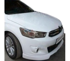 Накладка на передній бампер (під фарбування) для Citroen C-Elysee 2013-2022 рр