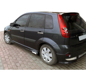 Бокові пороги 2005-2008 (під фарбування) для Ford Fiesta рр