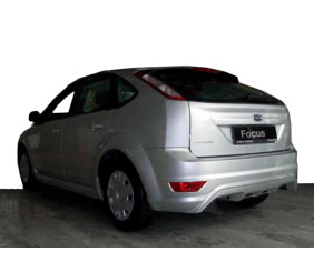 Накладка на задній бампер HB (під фарбування) для Ford Focus II 2005-2008 рр