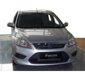 Накладка на передній бампер Sedan (під фарбування) для Ford Focus II 2005-2008 рр