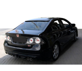 Спойлер на скло (під фарбування) для Honda Civic Sedan VIII 2006-2011 рр