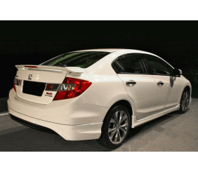 Бокові пороги (під фарбування) для Honda Civic Sedan IX 2011-2016 рр