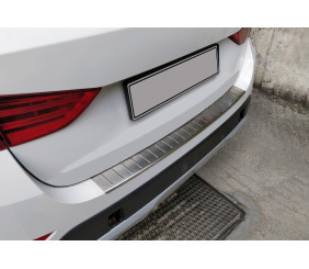 Накладка на задній бампер OmsaLine (нерж) для BMW X1 E84 2009-2015 рр