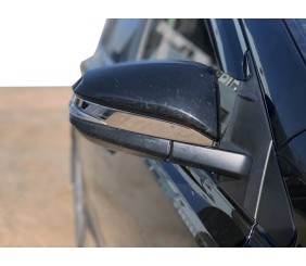 Накладки на дзеркала (2 шт, нерж) для Toyota Rav 4 2013-2018 рр