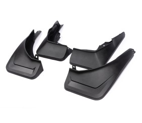 Бризковики Premium (не пофарбовані розширювачі арок, модель з підніжками, 4 шт) для Mercedes GLE W167 2018- рр