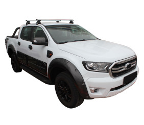 Перемички на гладку дах (2 шт, Asaf V4) для Ford Ranger 2011-2022 рр