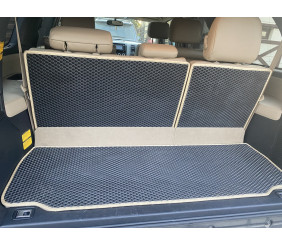 Килимки багажника (EVA, чорні) для Toyota Sequoia 2007-2022 рр