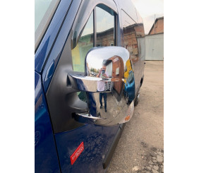 Накладки на дзеркала (2 шт, пласт.) для Nissan NV400 2010-2024 рр
