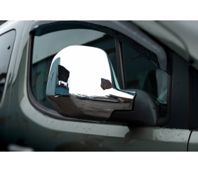 Накладки на дзеркала (2 шт., пласт.) Carmos, 2008-2012 для Citroen Berlingo рр