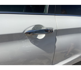 Накладки на ручки (4 шт.) Без чіпа, OmsaLine - Італійська нержавійка для Nissan Pulsar 2014- рр