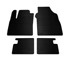 Гумові килимки 500 (4 шт, Stingray Premium) для Fiat 500/500L 2013-2022 рр