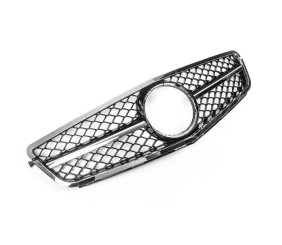 Передня решітка AMG Silver для Mercedes C-class W204 2007-2015 рр