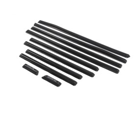 Чорні молдинги в зібраному вигляді (дизайн 2019 р.) для Mercedes G сlass W463 1990-2018 рр