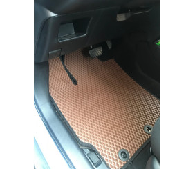 Килимки EVA ДВС (цегляні) для Toyota Yaris 2010-2020 рр