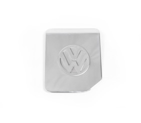 Накладка на бак з лого (Carmos, нерж) для Volkswagen T4 Transporter 1990-2003 рр