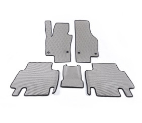 Поліуретанові килимки (2 ряди, EVA, сірі) для Volkswagen Sharan 2010-2023 рр