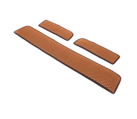 Килимки на пороги (3 шт, EVA, цегляні) для Mercedes Sprinter W906 2006-2018 рр