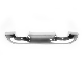 Накладка на задній бампер (нерж) для Renault Kadjar 2015-2022 рр