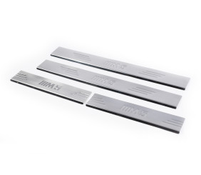 Накладки на пороги (4 шт., Carmos V1) для BMW 5 серія E34 1988-1995 рр