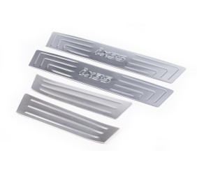 Накладки на пороги Carmos V1 (4 шт, нерж) для Hyundai IX-35 2010-2015 рр