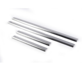 Накладки на пороги Carmos (4 шт., нерж.) для Land Rover Freelander II 2006-2014 рр