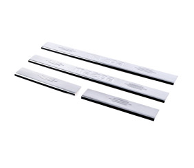 Накладка на пороги Carmos (4 шт, нерж) V-1 для Mazda 6 2003-2008 рр