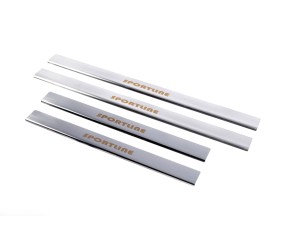 Накладки на дверні пороги SportLine (4 шт, нерж.) для Mercedes E-сlass W124 1984-1997 рр