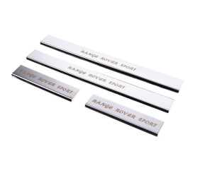 Накладки на пороги (4 шт, Carmos) для Range Rover Sport 2005-2013 рр