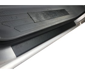 Накладки на пороги DDU мат (2шт, пластик) для Mercedes Vito/V-class W447 2014- рр