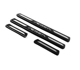 Накладки на пороги OmsaLine V1 (4 шт, нерж) для Fiat Tipo 2016- рр