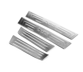 Накладки на пороги Omsa (4 шт, нерж) для Hyundai IX-35 2010-2015 рр