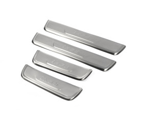 Накладки на пороги Libao (4 шт, нерж) для Hyundai IX-35 2010-2015 рр