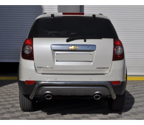 Задня дуга AK007 (нерж.) для Chevrolet Captiva 2006-2019 рр