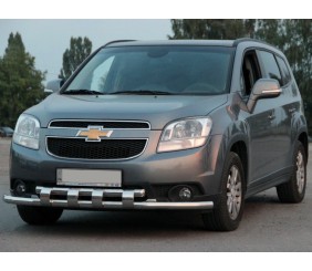 Передній захист ST015 (нерж) для Chevrolet Orlando 2010-2018 рр