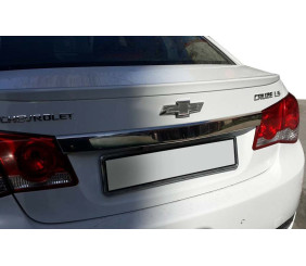 Накладка над номером (нерж) Carmos - Турецька сталь для Chevrolet Cruze 2009-2015 рр