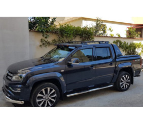 Бічні труби (2 шт., нерж) 60мм для Volkswagen Amarok 2010-2022 рр