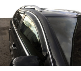 Вітровики з хромованим молдингом молдингом SW (4 шт, EU, HIC) для Volkswagen Passat B7 2012-2015 рр