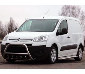 Кенгурятник WT003 (нерж.) 51 мм для Citroen Berlingo 2008-2018 рр
