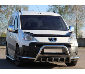 Кенгурятник WT003-Plus (нерж.) 51 мм для Citroen Berlingo 2008-2018 рр