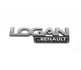 Напис by Renault Logan (14,5 см) для Renault Logan I 2008-2013 рр