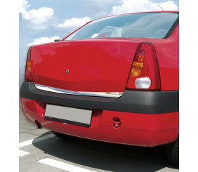 Накладка нижньої кромки кришки багажника (нерж.) для Renault Logan I 2005-2008 рр