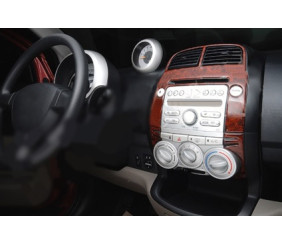 Накладки на панель Карбон для Daihatsu Sirion 2005-2015 рр