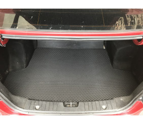 Килимок багажника (EVA, чорний) для Chevrolet Aveo T200 2002-2008 рр
