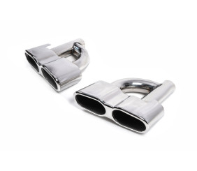 Насадки на глушник AMG V4 (2 шт) для Mercedes-Benz